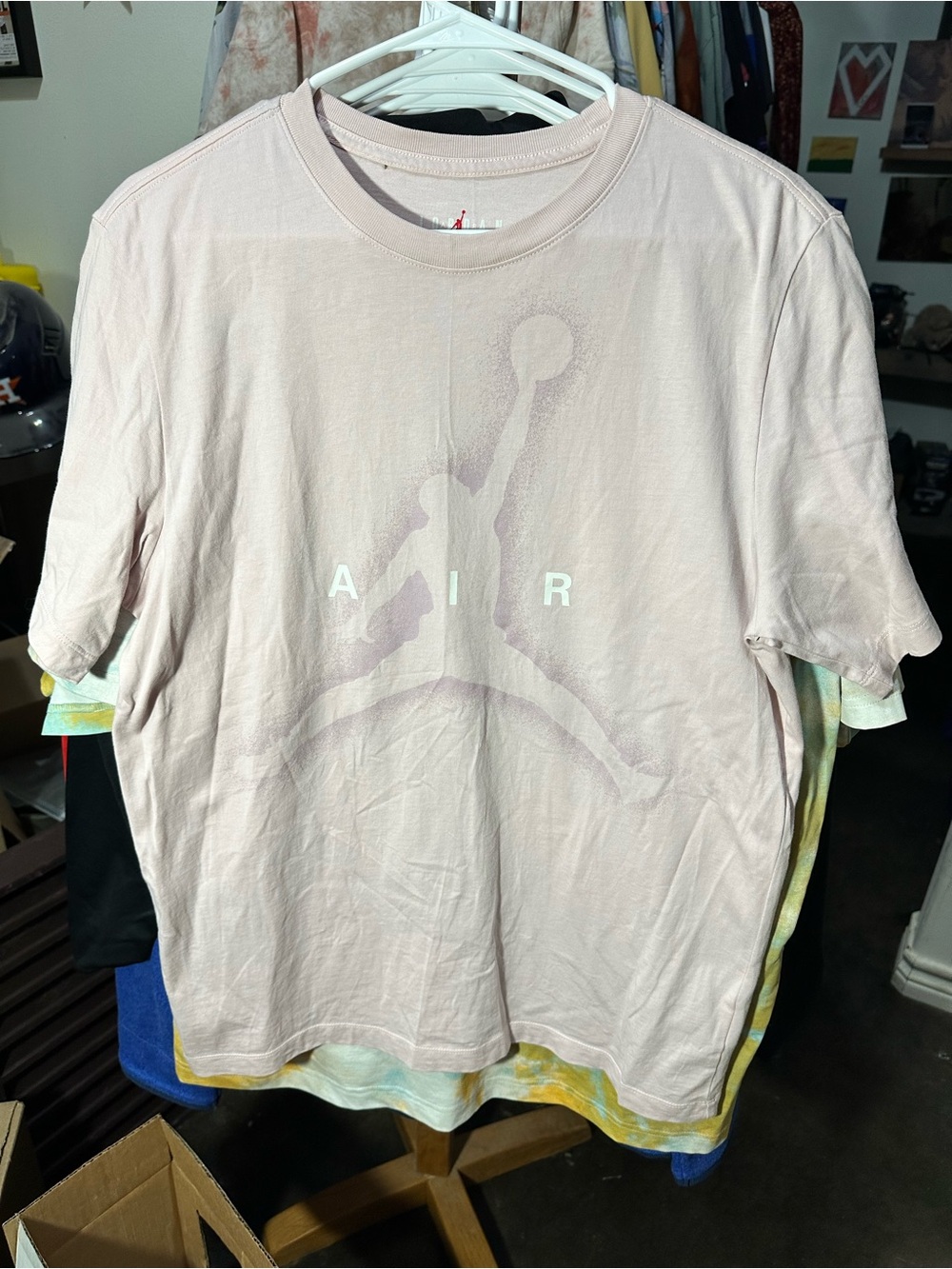 Nike Pale Pink Jumpman AIR Graphic Tee